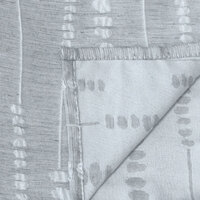 Set of 6 Perline Grey Jacquard Napkins 40cm x 40cm thumbnail