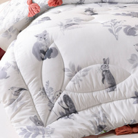 Happy Kids Woodland White 2 Piece Comforter Set Single thumbnail