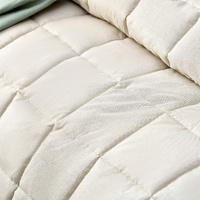 Vintage Design Homewares Natural French Linen Coverlet Set King thumbnail