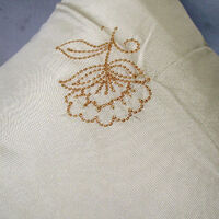 Accessorize Set of 2 Tiarni Embroidery Faux Silk Square Cushion Covers thumbnail