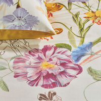 Bedding House Beau Multi Cotton Sateen Quilt Cover Set Queen thumbnail