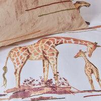Bedding House Big Five Natural Cotton Quilt Cover Set Single thumbnail