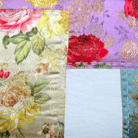 Accessorize Country Rose White Quilt Cover Set Single thumbnail