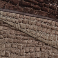 Riviera Maison Croco Brown Cotton Quilt Cover Set Queen thumbnail