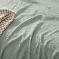 Vintage Design Homewares Hugo Sage Cotton Gauze Quilt Cover Set Queen thumbnail