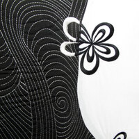 Accessorize Hypnotic Black Quilt Cover Set Queen thumbnail