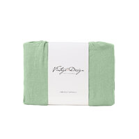 Vintage Design Homewares Pistachio French Linen Quilt Cover Set Queen thumbnail