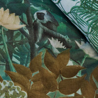 Bedding House Madagascar Green Cotton Quilt Cover Set King thumbnail