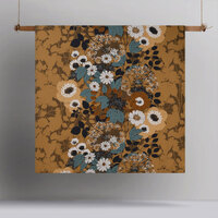 Accessorize Markle Washed Cotton Printed Quilt Cover Set Queen thumbnail