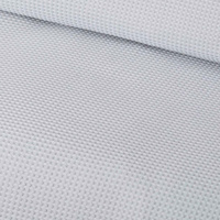 Accessorize Silver Waffle Polyester Quilt Cover Set Single thumbnail