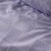 Accessorize Tipo Lilac Chenille Quilt Cover Set Super King thumbnail