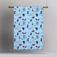 Happy Kids Woof Glow in the Dark Quilt Cover Set Single thumbnail