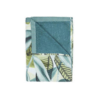 Bedding House Jungle Vibe Green Cotton Velour Beach Towel thumbnail