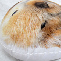 Bonnie Brown Shaped Filled Cushion 30 x 35 cm thumbnail