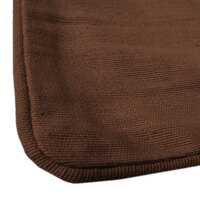 IDC Homewares Lollipop Cotton Piped Cushion Cover 60 cm square Chocolate thumbnail