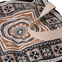 J Elliot Home Kasbah Cotton Tote Shopping Bag 40.5x43x10cm Black thumbnail