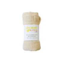 J Elliot Home Lemonade Karma Set of 4 Cotton Eco-Friendly Natural Mesh Storage Bag Set thumbnail
