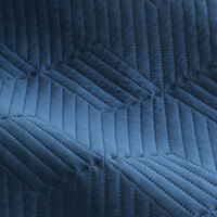 Ardor Maxwell Navy Embossed Vintage Washed Quilt Cover Set Queen thumbnail