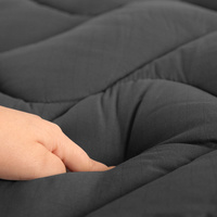 Ramesses 1000GSM Charcoal Mattress Topper Queen thumbnail