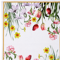 Ashdene Set of 2 Floral Symphony Cotton Kitchen Tea Towels 50 x 70 cm thumbnail