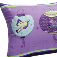 Jiggle & Giggle Butterfly Lantern Filled Oblong Cushion 30 cm x 50 cm thumbnail
