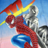 Spiderman Printed Polar Fleece Throw Rug 130 x 160 cm thumbnail
