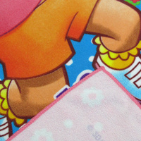Bloomington Dora the Explorer Rainbow Kids Cartoon Printed Microfiber Beach Towel 70 x 137 cm thumbnail