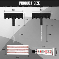 2packs x 6Pcs Tyre Repair Kit Tire Puncture Emergency Tools Set Motorcycle Bike Car AU thumbnail