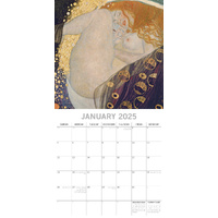 Klimt - 2025 Square Wall Calendar Arts Landscapes 16 Months Premium Planner Gift thumbnail