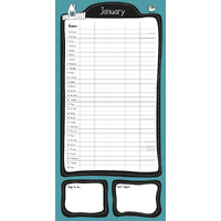 Home Organiser 2025 Square Wall Calendar 16 Months Premium New Year Planner Gift thumbnail