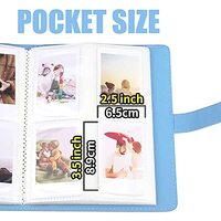 LIFEBEA 256 Pockets Photo Album for Fujifilm Instax Mini 11 12 9 40 Evo Liplay 8 7+ Instant Camera, Photo Album for Polaroid Kodak HP Zink 2x3" Photo  thumbnail