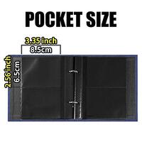 LIFEBEA 100 Pockets Mini Photo Album - Picture Case for Fujifilm Instax Film 7 8 9 11 12 25 40 50 70 90 Instant Camera & Name Card - Cowboy thumbnail