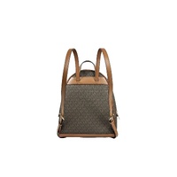 Michael Kors Women's Rhea Medium PVC Backpack Bookbag Brown - One Size thumbnail