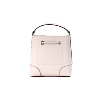 Michael Kors Women's Mercer Small Powder Blush Pebble Leather Bucket Crossbody Bag Purse - One Size thumbnail