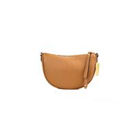 Michael Kors Dover Small Half Moon Crossbody Bag in Pebbled Leather One Size Women thumbnail