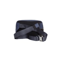 Michael Kors Women's Cooper Small Navy Blue Smooth Leather Double Zip Belt Bag - One Size thumbnail