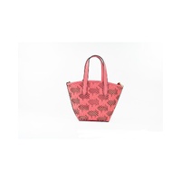 Michael Kors Women's Kimber Small Tea Rose Leather 2-in-1 Zip Tote Messenger Bag Purse - One Size thumbnail