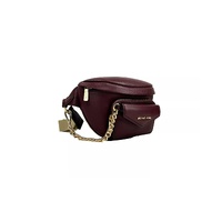 Michael Kors Women's Leather Maise 2 in 1 Fanny Waist Pack Bag Maroon - One Size thumbnail