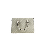 Michael Kors Women's Sheila Medium Crossbody Satchel Purse Bag Pale Gold - One Size thumbnail