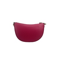 Michael Kors Women's Dover Small Pink Half Moon Crossbody Bag Purse - One Size thumbnail