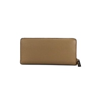Michael Kors Women's Jet Set Travel Large Camel Leather Continental Wristlet Wallet - One Size thumbnail