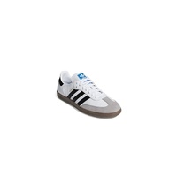 Adidas Men's White Leather Sneaker - 43 1/3 thumbnail