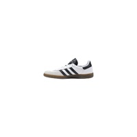 Adidas Men's Black And White Leather Sneaker - 43 1/3 thumbnail