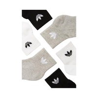 Adidas Men's Black Cotton Sock - 37-39 US thumbnail