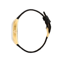 Adidas Women's Black Leather Watch - One Size thumbnail