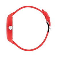 Adidas Unisex's Red Silicone Watch - One Size thumbnail