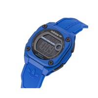 Adidas Unisex's Blue Silicone Watch - One Size thumbnail