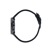 Adidas Unisex's Black Silicone Watch - One Size thumbnail