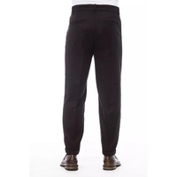 Alpha Studio Men's Brown Wool Jeans & Pant - 48 IT thumbnail