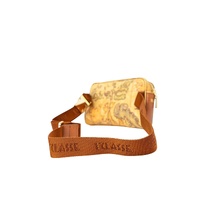 Alviero Martini Prima Classe Women's Beige Leather Belt Bag - One Size thumbnail